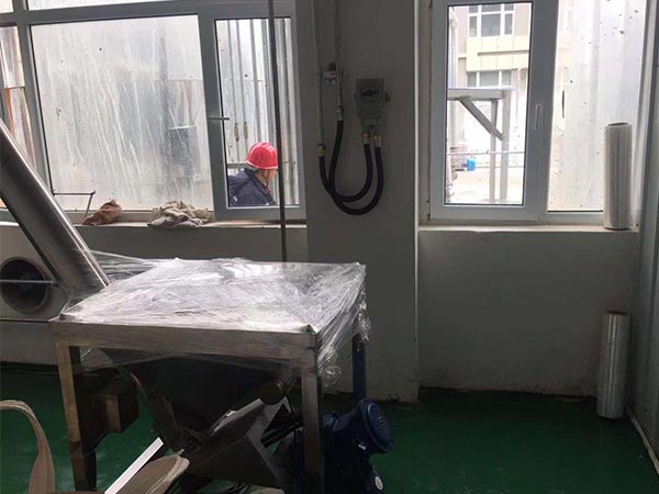 螺旋輸送機使用現場